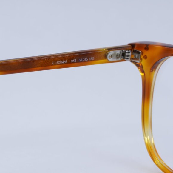 🕶️ New Celine CL50046F 053 Eyeglasses - Light Havana Frame 56mm - Picture 8 of 13